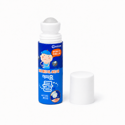 YUHAN Happy Home Cool Liquid Roll-on - Topical Disinfectant for Bug Bites | Wholesale K-Beauty
