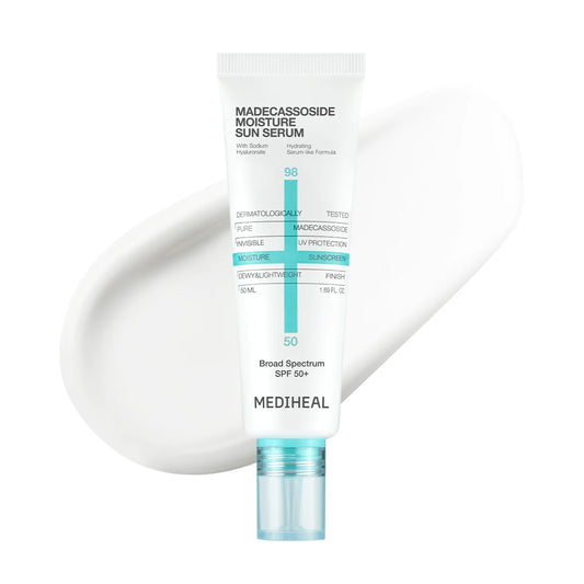 Mediheal Madecassoside Moisture Sun Serum SPF50+ 50mL | Wholesale K-Beauty