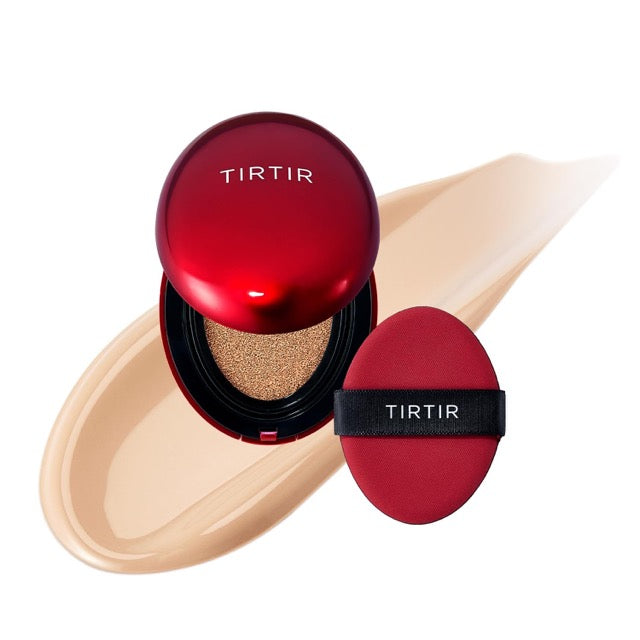 TIRTIR Mask Fit Red Cushion Foundation (Full size), Long-Lasting Radiant Coverage - Wholesale K-Beauty