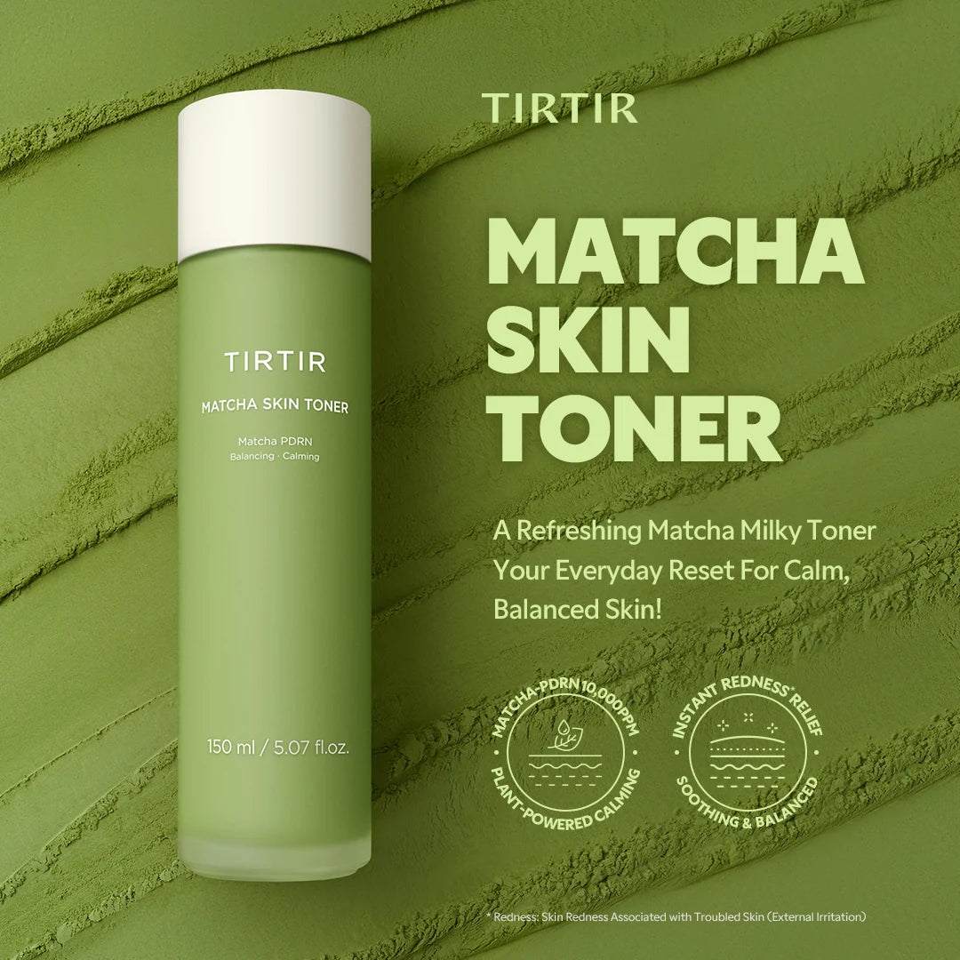 TIRTIR Matcha Skin Toner - Matcha PDRN 150ml | Wholesale K-Beauty
