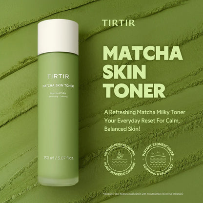 TIRTIR Matcha Skin Toner - Matcha PDRN 150ml | Wholesale K-Beauty