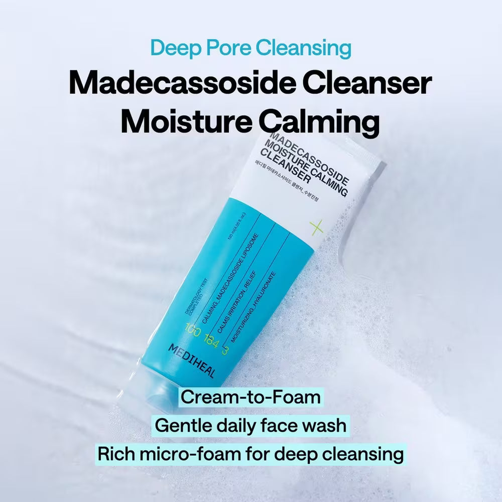 Mediheal Madecassoside Moisture Calming Cleanser | Wholesale K-Beauty