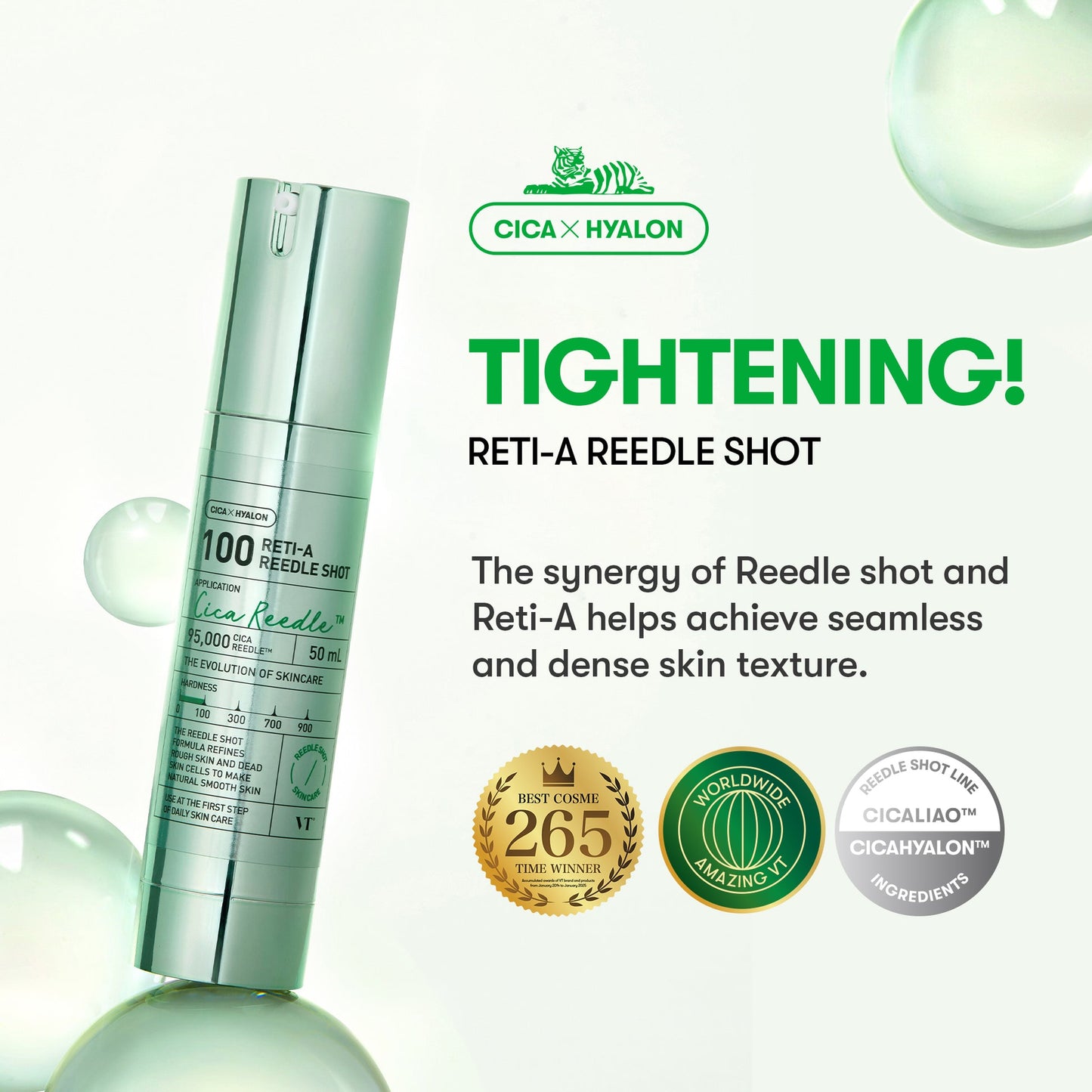VT Cosmetics Reti-A Reedle Shot 100 | Wholesale K-Beauty