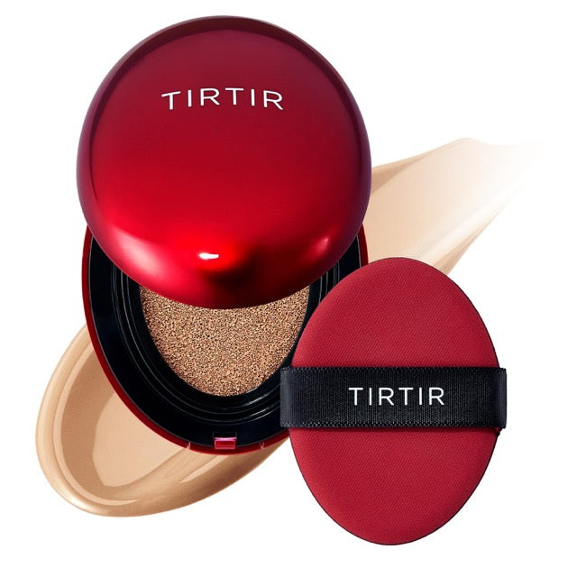 TIRTIR Mask Fit Red Cushion Foundation (Full size), Long-Lasting Radiant Coverage - Wholesale K-Beauty