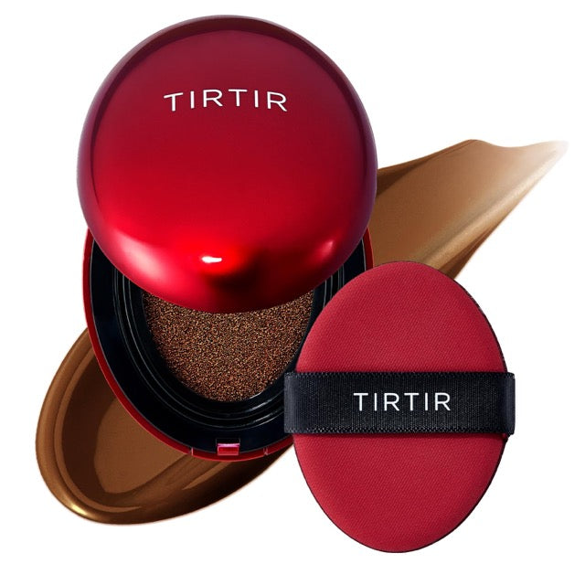 TIRTIR Mask Fit Red Cushion Foundation (Full size), Long-Lasting Radiant Coverage - Wholesale K-Beauty