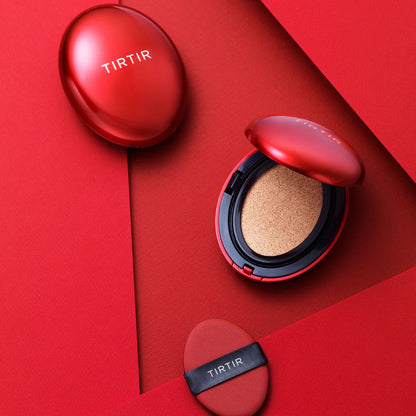 TIRTIR Mask Fit Red Cushion Foundation (Full size), Long-Lasting Radiant Coverage - Wholesale K-Beauty