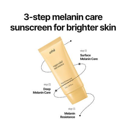 athé Vegan Relief Sun Essence 50mL - Sunscreen SPF 50+ | Wholesale K-Beauty