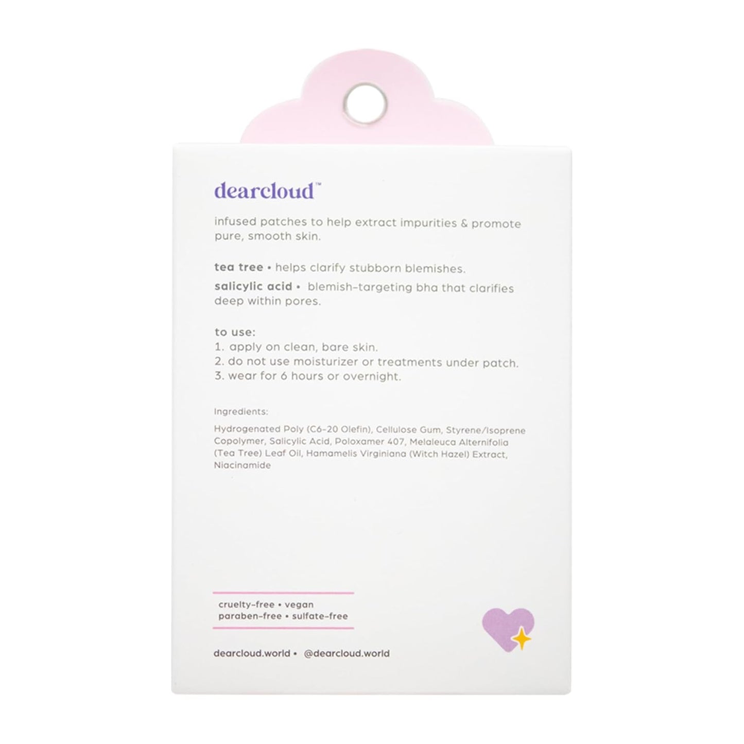 Dearcloud Blemish Patch Refill — Zit Clarity Compact 36ct with Tea Tree + Salicylic Acid — Wholesale K-Beauty