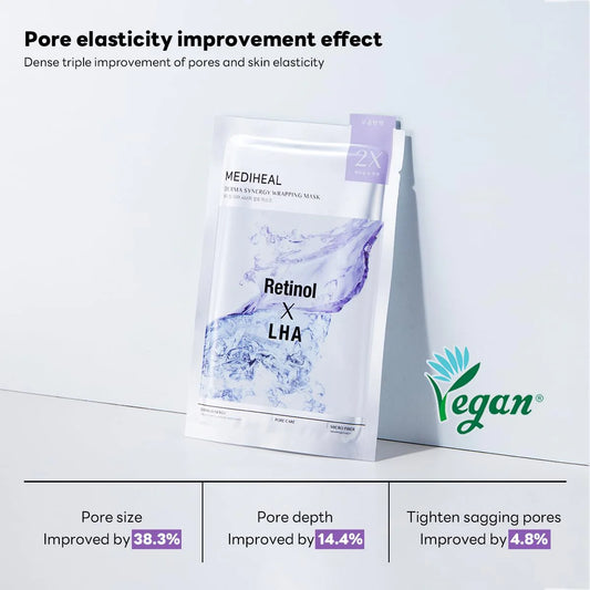 Derma Synergy Wrapping Mask Pore (Pack of 4) | Wholesale K-Beauty