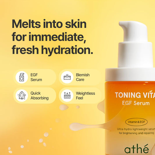 athé Toning Vita EGF Serum 30mL | Wholesale K-Beauty