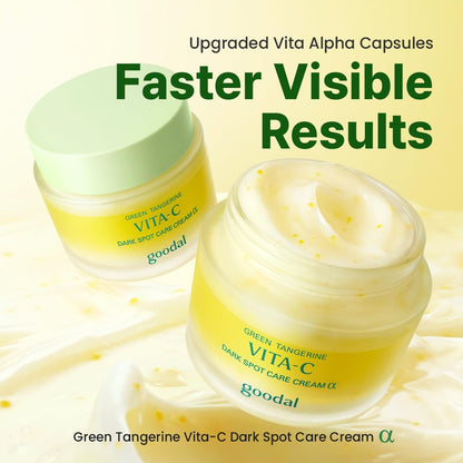 GOODAL Green Tangerine Vita-C Dark Spot Care Cream Alpha 50ml | Wholesale K-Beauty