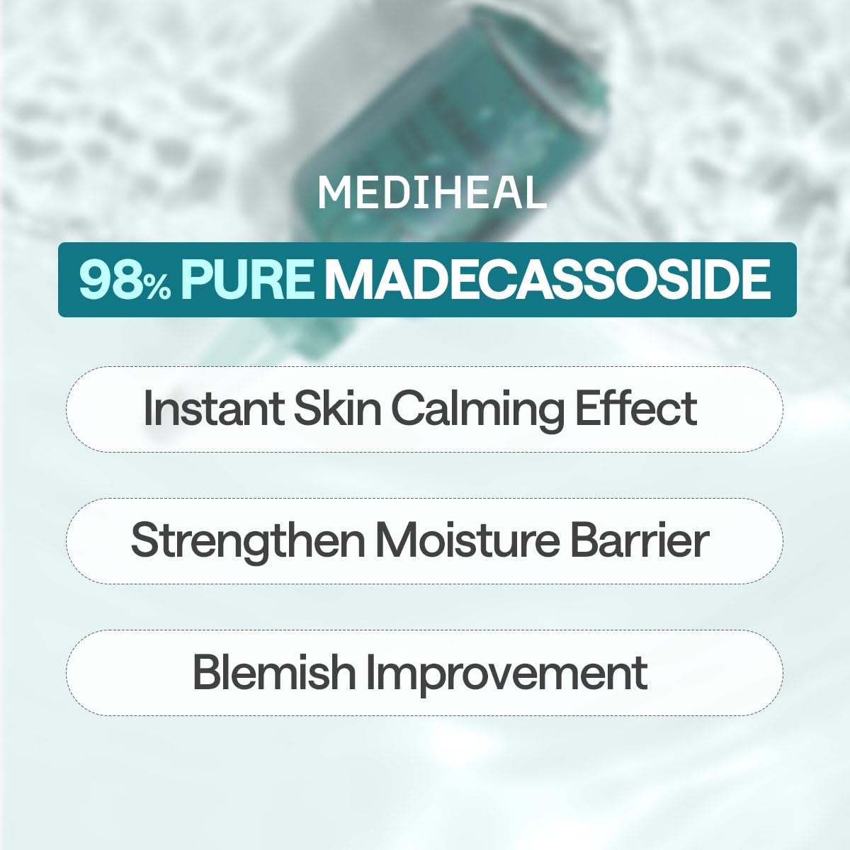 Mediheal Madecassoside Blemish Repair Mask – 98% Cica + Hydration + Soothing – Wholesale K-Beauty