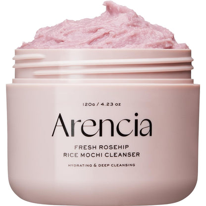 Arencia Fresh Rosehip Rice Mochi Cleanser 4.23oz | Wholsale K-Beauty