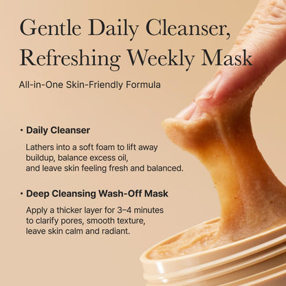 Arencia Calendula Rice Mochi Cleanser 4.23oz | Wholsale K-Beauty