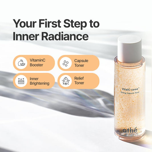 athé Vital C Toning Capsule Toner 130mL | Wholesale K-Beauty