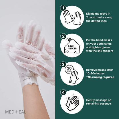 Mediheal Derma Layer Hand Mask (Pack of 5) | Wholesale K-Beauty