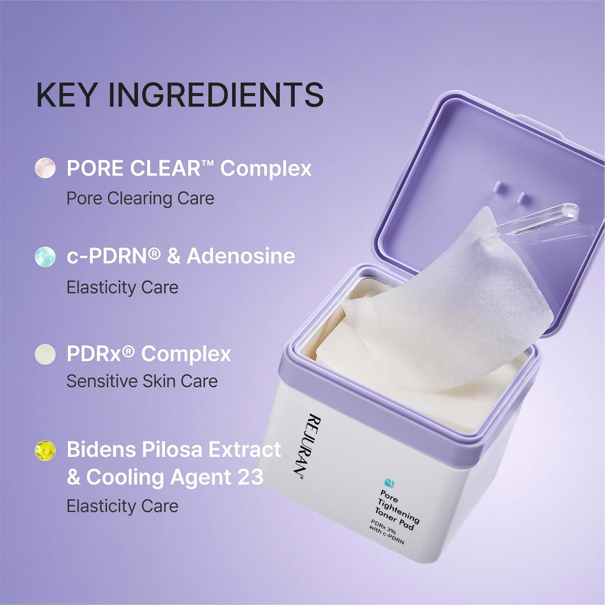 REJURAN Pore Tightening Toner Pad | Wholesale K-Beauty