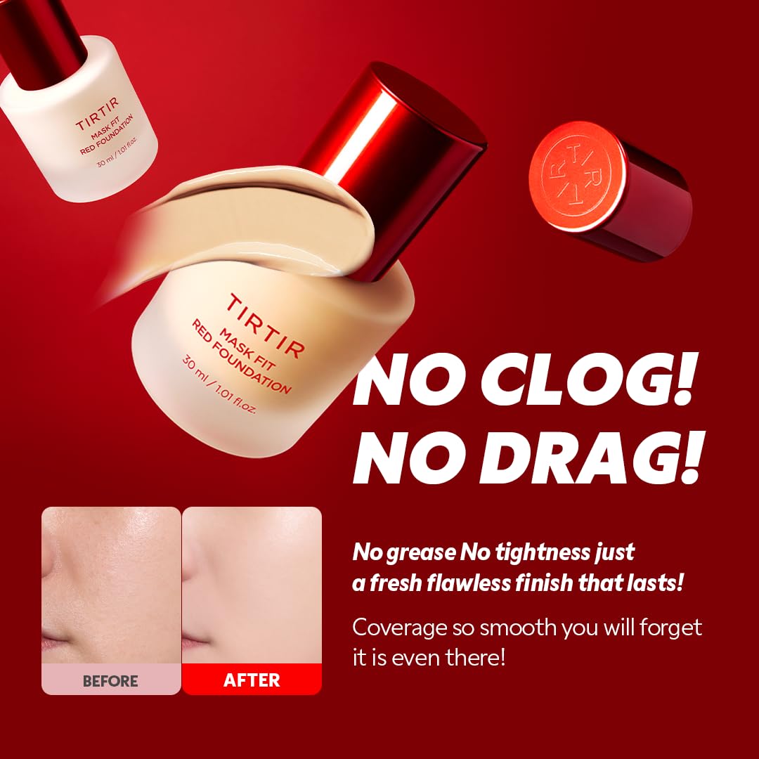 TIRTIR Mask Fit Red Foundation 30mL | Wholesale K-Beauty