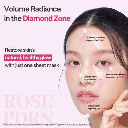 Mediheal Rose Pdrn Essential Mask (Pack of 4) | Wholesale K-Beauty