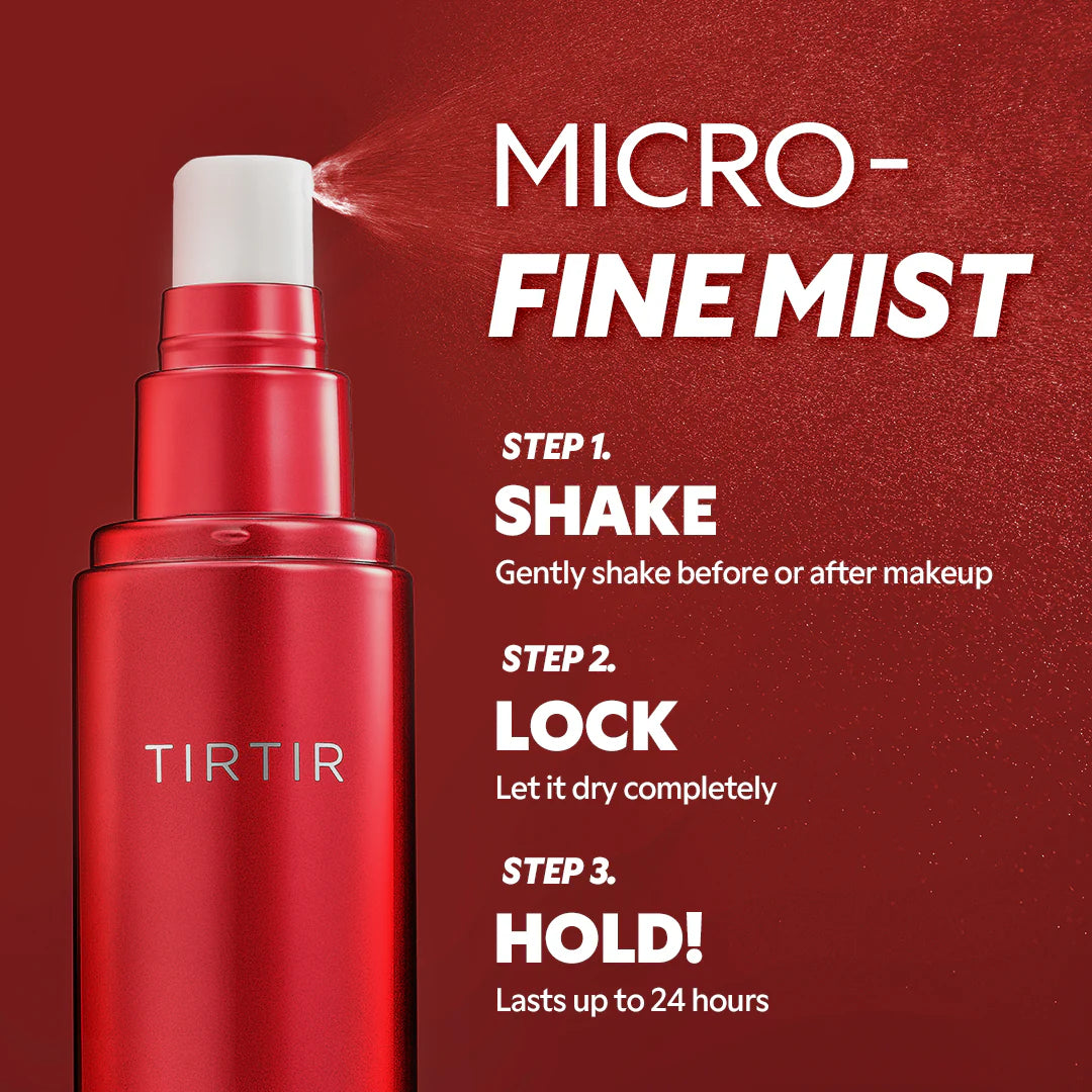 TIRTIR Mask Fit Makeup Fixer - 24H Transfer-Resistant Lightweight Non-Greasy Setting Spray | Wholesale K-Beauty