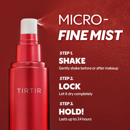 TIRTIR Mask Fit Makeup Fixer - 24H Transfer-Resistant Lightweight Non-Greasy Setting Spray | Wholesale K-Beauty