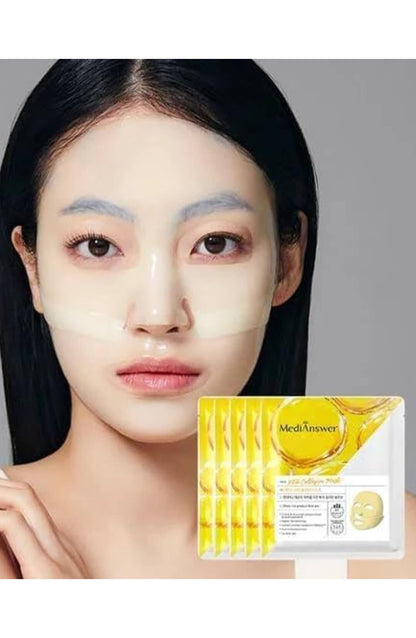 MediAnswer Vita Collagen Mask (Pack of 5) | Wholesale K-Beauty