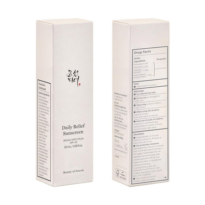 Beauty of Joseon Daily Relief Sunscreen - Broad Spectrum SPF 40 | Wholesale K-Beauty