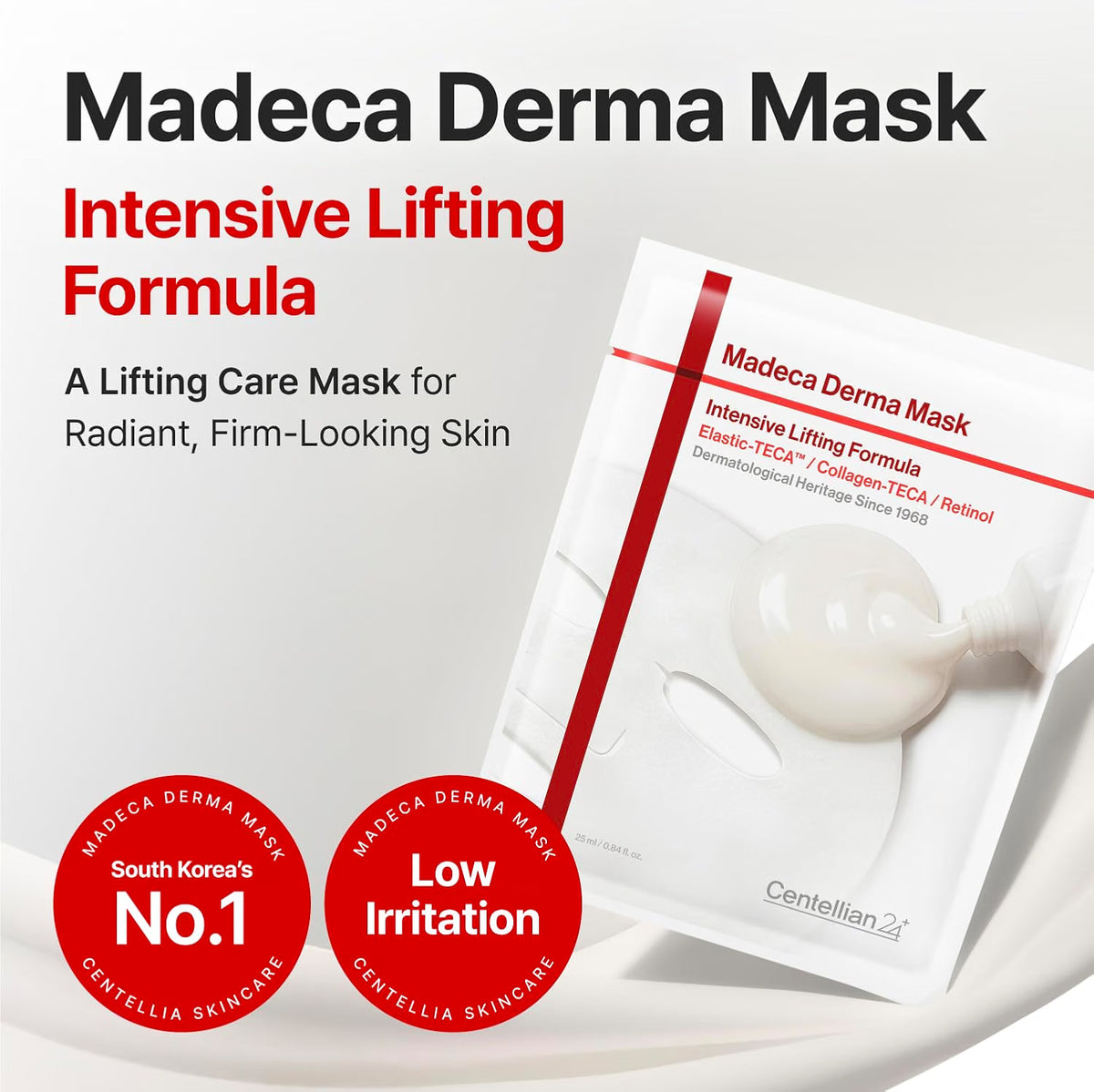 Centellian 24 Madeca Derma Mask - Intensive Lifting Formula | Wholesale K-Beauty