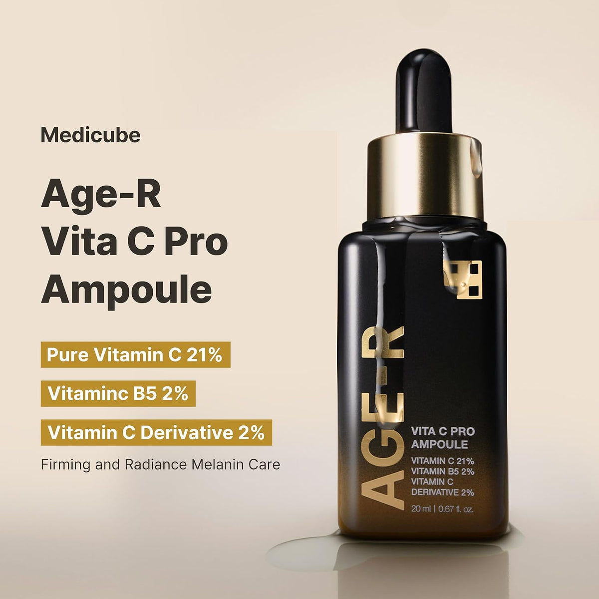 Medicube AGE-R Vita C Pro Ampoule | Wholesale K-Beauty