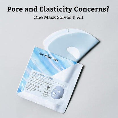 MediAnswer Pore Collagen Mask (Pack of 5) | Wholesale K-Beauty