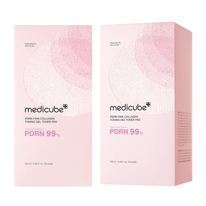 Medicube Pdrn Pink Collagen Gel Toner Pad | Wholesale K-Beauty