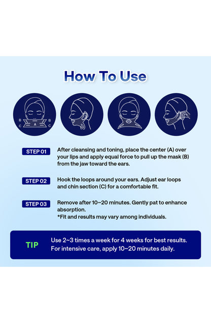 Mediheal V.T.R Stretching Patch (Pack of 4) - Face Skin Firming Band Mask Sheet | Wholesale K-Beauty