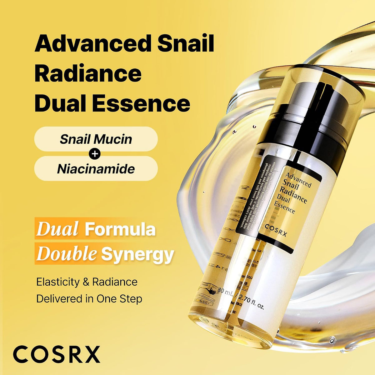 COSRX Advanced Snail Radiance Dual Essence 80mL | Wholesale K-Beauty