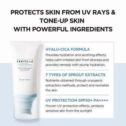 SKIN1004 Madagascar Centella Hyalu-Cica Water-Fit Sun Serum SPF 50+ PA++++ | Wholesale K-Beauty