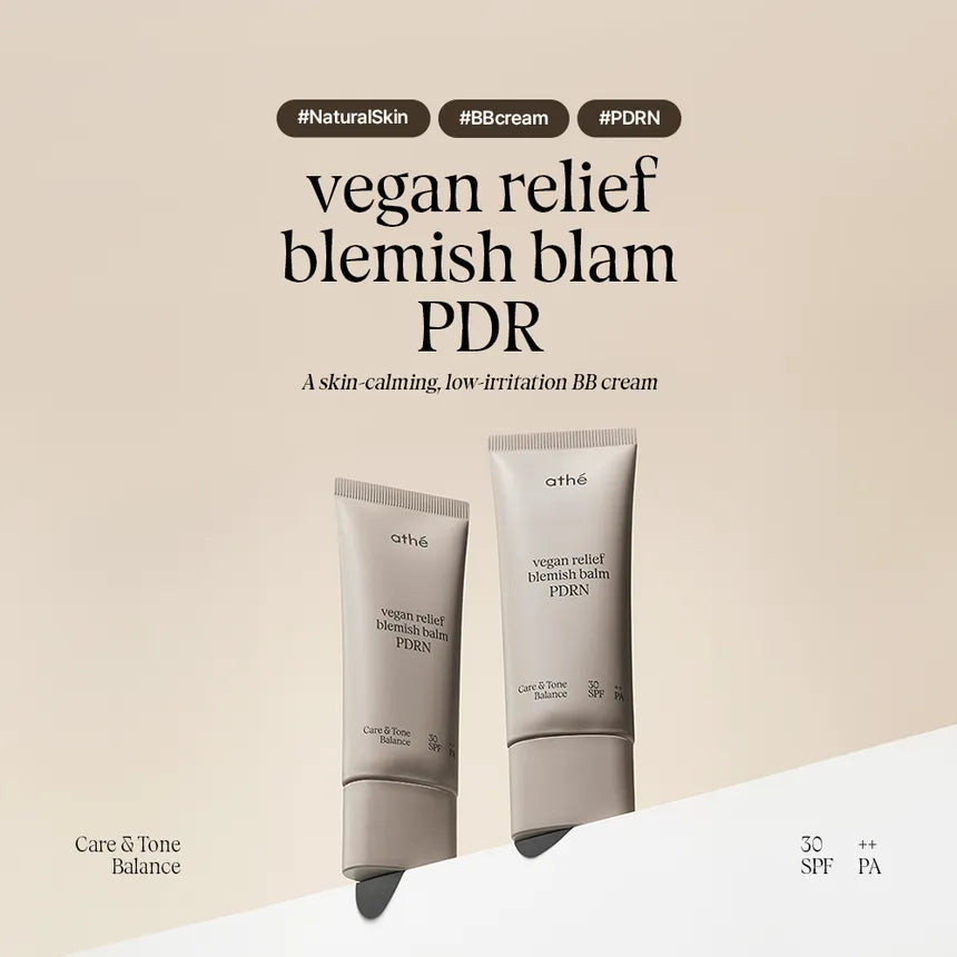 athé Vegan Relief Blemish Balm Pdrn - BB Cream SPF30 PA++ | Wholesale K-Beauty