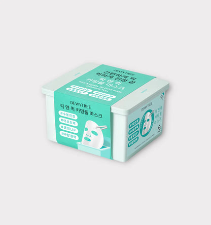 DEWYTREE Pick and Quick Calming Full Mask Sheet - 30 Sheets | Wholesale K-Beauty