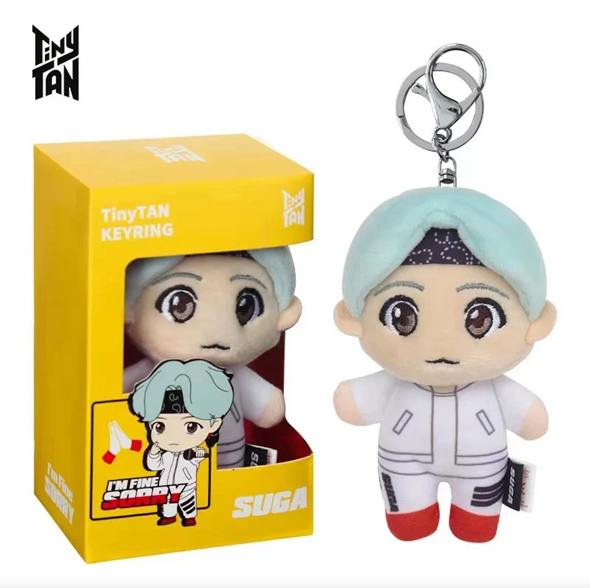 BTS TinyTAN MIC Drop 5.1  Keychain - All 7 Members Set - Official Licensed BTS Product | Wholesale