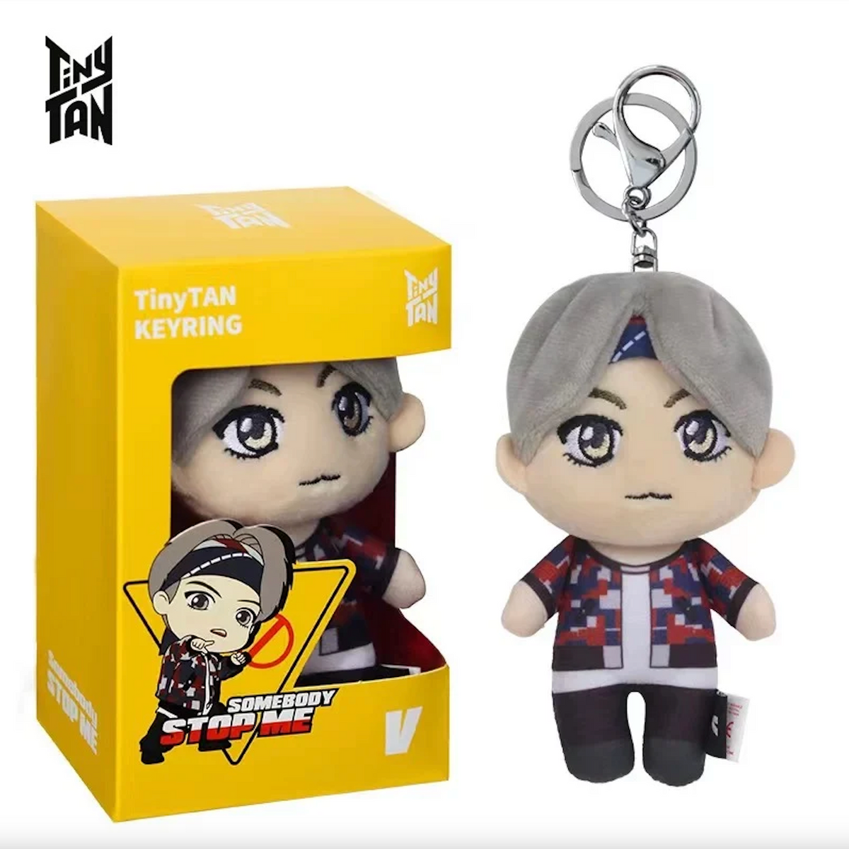 BTS TinyTAN MIC Drop 5.1  Keychain - All 7 Members Set - Official Licensed BTS Product | Wholesale