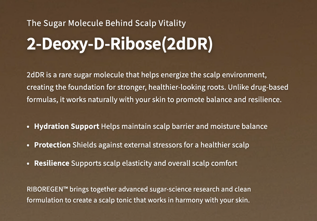 RIBOREGEN Premium Scalp Revitalizing Tonic 2-Deoxy-D-Ribose(2dDR) | Wholesale K-Beauty