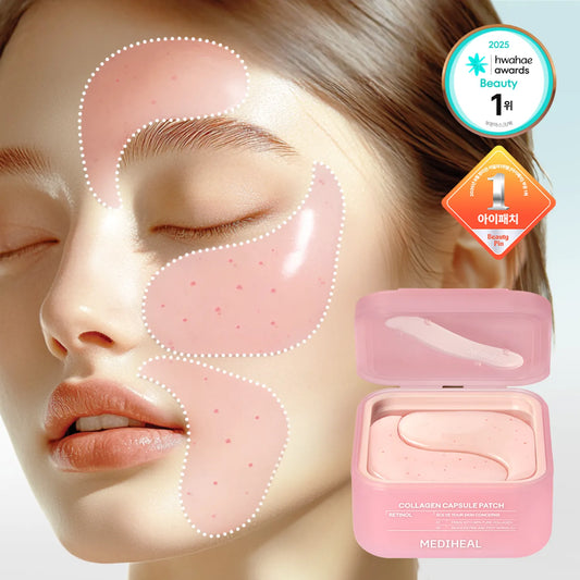 Mediheal Collagen Capsule Patch - Retinol Wrinkle Lifting 60ea | Wholesale K-Beauty