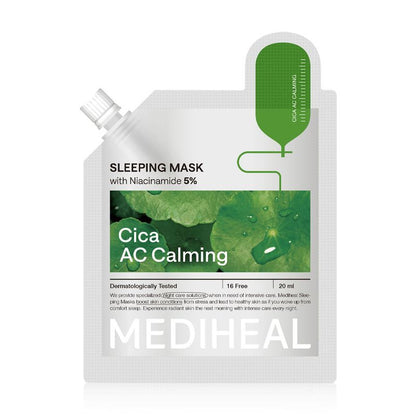 Mediheal Cica AC Calming Sleeping Mask 20mL | Wholesale K-Beauty